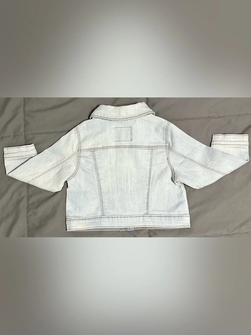 NWOT Old Navy Kids Light Wash Denim Jacket - 18-24 mos